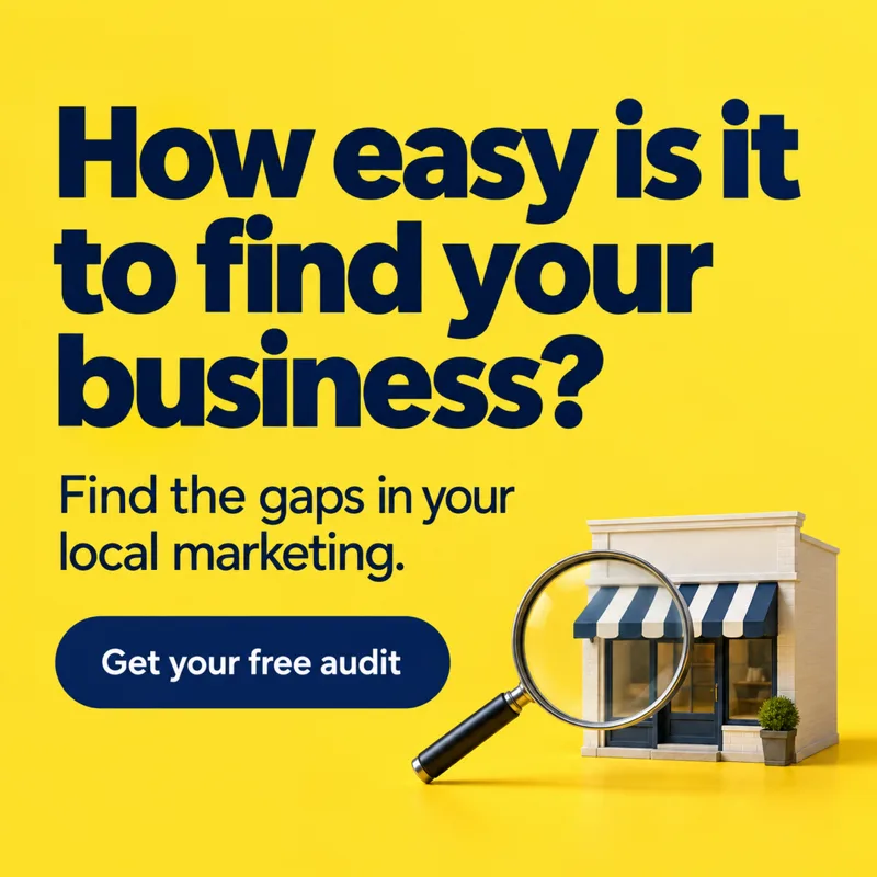 Ad graphic: How easy is it to find your business?
