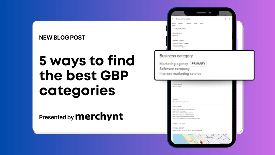 5 Easy Ways To Find The Best Google Business Profile Categories