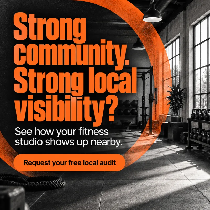 Ad graphic: Strong community. Strong local visibility?