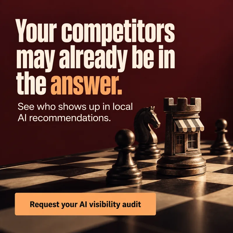 Ad graphic: Your competitors may already be in the answer.