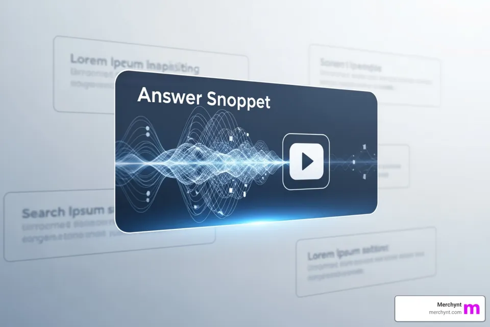 The Secret to Dominating AI Answer Snippets