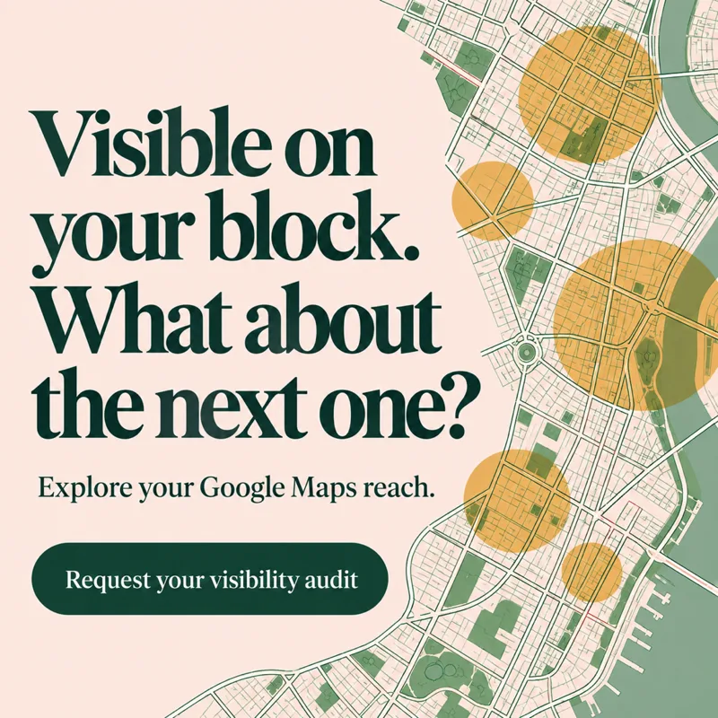 Ad graphic: Visible on your block. What about the next one?
